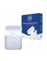 Etui 3MK Silicon Case Apple AirPods 2 + karabińczyk fehér/white