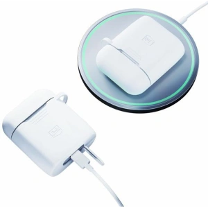 Kup Etui 3MK Silicon Case Apple AirPods 2 + carabinier alb/white - 3MK5811 - {ean13} - Sklep Home Screen