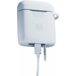Kup Etui 3MK Silicon Case Apple AirPods 2 + karabińczyk białe/white - 3MK5811 - {ean13} - Sklep Home Screen