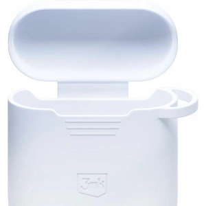 Kup Etui 3MK Silicon Case Apple AirPods 2 + carabinier alb/white - 3MK5811 - {ean13} - Sklep Home Screen