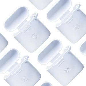 Kup Etui 3MK Silicon Case Apple AirPods 2 + carabinier alb/white - 3MK5811 - {ean13} - Sklep Home Screen
