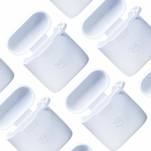 Kup Etui 3MK Silicon Case Apple AirPods 2 + karabińczyk fehér/white - 3MK5811 - {ean13} - Sklep Home Screen