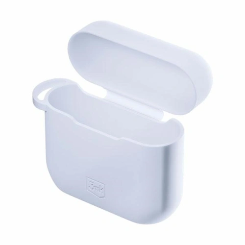 Buy 3MK Silicon Case Apple AirPods 3 + carabiner white - 3MK5812 - {ean13} - Home Screen Store Europe