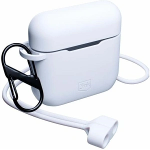 Kup Etui 3MK Silicon Case Apple AirPods 3 + karabińczyk białe/white - 3MK5812 - {ean13} - Sklep Home Screen