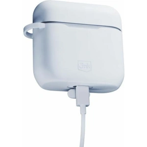 Kup Etui 3MK Silicon Case Apple AirPods 3 + karabińczyk białe/white - 3MK5812 - {ean13} - Sklep Home Screen