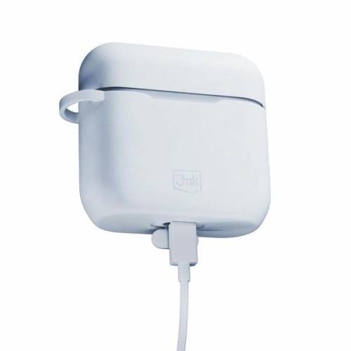 Kup Etui 3MK Silicon Case Apple AirPods 3 + karabiner fehér/white - 3MK5812 - {ean13} - Sklep Home Screen