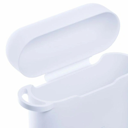 Kup Etui 3MK Silicon Case Apple AirPods 3 + karabiner fehér/white - 3MK5812 - {ean13} - Sklep Home Screen