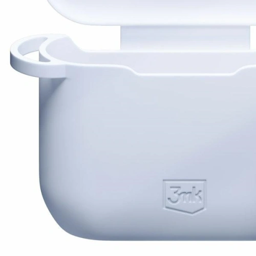 Buy 3MK Silicon Case Apple AirPods 3 + carabiner white - 3MK5812 - {ean13} - Home Screen Store Europe