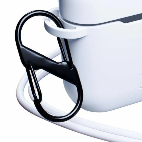 Kup Etui 3MK Silicon Case Apple AirPods 3 + karabiner fehér/white - 3MK5812 - {ean13} - Sklep Home Screen