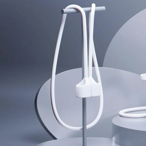 Kup Etui 3MK szilikon tok Apple AirPods Pro + fehér karabiner - 3MK5813 - {ean13} - Sklep Home Screen