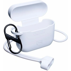 Buy 3MK Silicon Case Apple AirPods Pro + carabiner white - 3MK5813 - {ean13} - Home Screen Store Europe