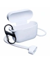 Kup Etui 3MK Silicon Case Apple AirPods Pro + karabińczyk białe/white - 3MK5813 - {ean13} - Sklep Home Screen