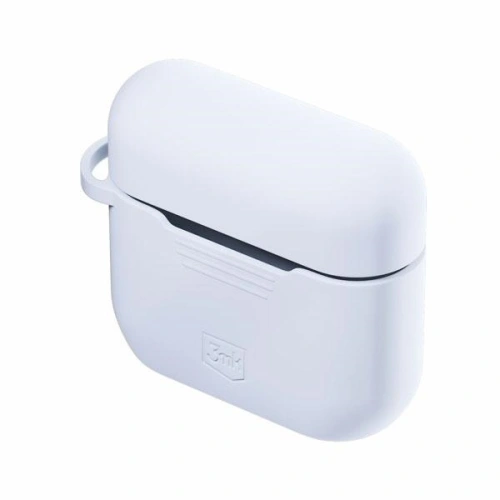 Kup Etui 3MK Silicon Case Apple AirPods Pro + karabińczyk białe/white - 3MK5813 - {ean13} - Sklep Home Screen