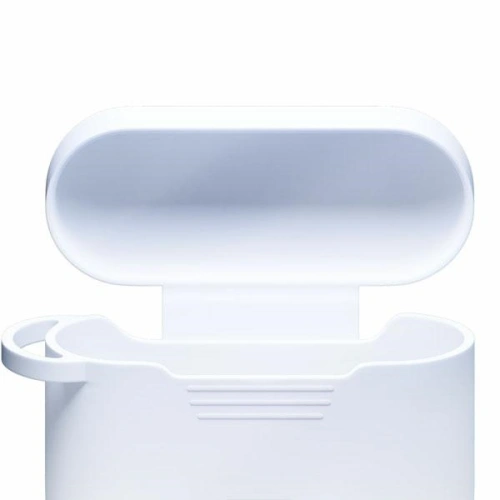Kup Etui 3MK Silicon Case Apple AirPods Pro + karabińczyk białe/white - 3MK5813 - {ean13} - Sklep Home Screen