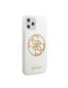 Kup Etui Guess GUHCN58TPUWHGLG Apple iPhone 11 Pro biały/white hard case Glitter 4G Circle Logo - GUE190WHT - {ean13} - Sklep Home Screen