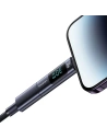 Kup Adaptér s displejem USAMS AU18 USB-C / Lightning Digitální displej 30W ocel/hliník - USA1086 - {ean13} - Sklep Home Screen