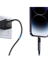 Kup Adaptor cu display USAMS AU18 USB-C / Lightning Digital Display 30W din oțel/aluminiu - USA1086 - {ean13} - Sklep Home Screen