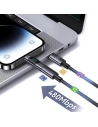 Kup Adaptor cu display USAMS AU18 USB-C / Lightning Digital Display 30W din oțel/aluminiu - USA1086 - {ean13} - Sklep Home Screen