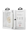 Kup Etui Guess GUHCN58TPUWHGLG Apple iPhone 11 Pro biały/white hard case Glitter 4G Circle Logo - GUE190WHT - {ean13} - Sklep Home Screen