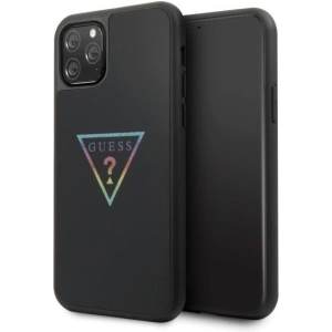Kup Etui Guess GUHCN58TRMLBK Apple iPhone 11 Pro czarny/black hard case Triangle Glitter - GUE191BLK - {ean13} - Sklep Home Screen
