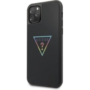 Kup Etui Guess GUHCN58TRMLBK Apple iPhone 11 Pro czarny/black hard case Triangle Glitter - GUE191BLK - {ean13} - Sklep Home Screen