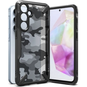 Kup Etui Ringke Fusion-X Samsung Galaxy A35 5G Camo Negru - RGK1955 - {ean13} - Sklep Home Screen