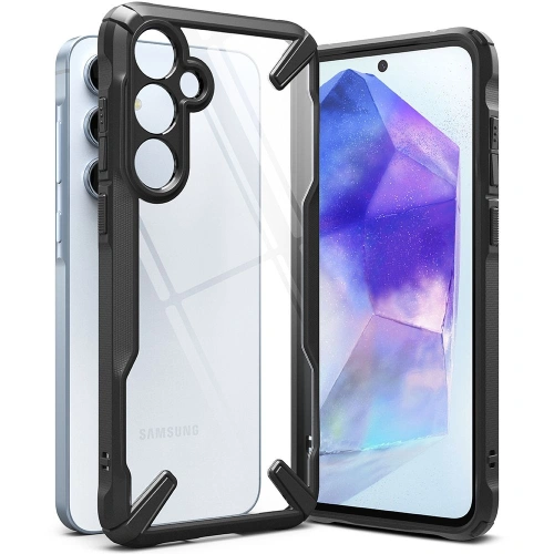 Kup Etui Ringke Fusion-X Samsung Galaxy A55 5G Fekete - RGK1958 - {ean13} - Sklep Home Screen