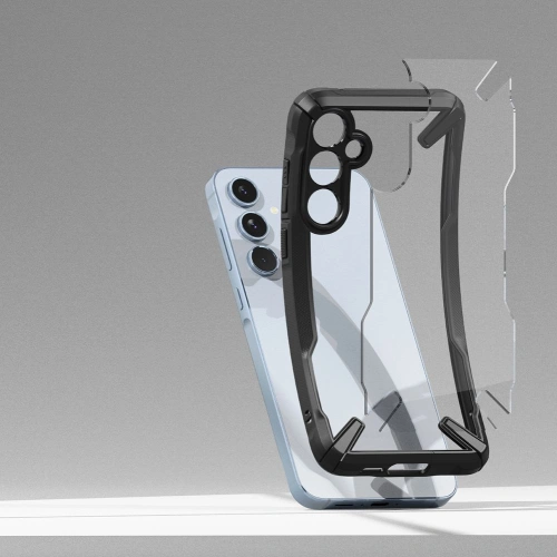 Kup Etui Ringke Fusion-X Samsung Galaxy A55 5G Fekete - RGK1958 - {ean13} - Sklep Home Screen