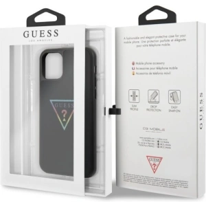 Kup Etui Guess GUHCN58TRMLBK Apple iPhone 11 Pro czarny/black hard case Triangle Glitter - GUE191BLK - {ean13} - Sklep Home Screen