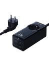 Kup Napájecí lišta USAMS AC / AC 2200W, USB-A 5W, 3xUSB-C 67W GaN PD QC FCP ADC PPS černá/black - USA1087 - {ean13} - Sklep Home Screen