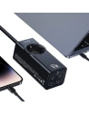 Kup Napájecí lišta USAMS AC / AC 2200W, USB-A 5W, 3xUSB-C 67W GaN PD QC FCP ADC PPS černá/black - USA1087 - {ean13} - Sklep Home Screen