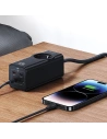 Kup Napájecí lišta USAMS AC / AC 2200W, USB-A 5W, 3xUSB-C 67W GaN PD QC FCP ADC PPS černá/black - USA1087 - {ean13} - Sklep Home Screen