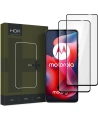 Gehärtetes Glas Hofi Glass Pro+ Motorola Moto G04 / G24 Schwarz [2 PACK]