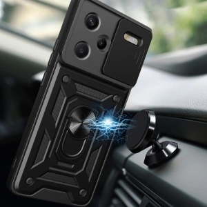 Etui Tech-Protect CamShield Pro Xiaomi Redmi Note 13 Pro+ Plus 5G Černá