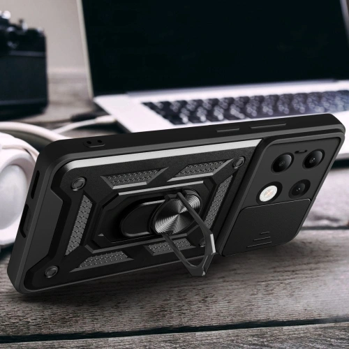 Kup Case Tech-Protect CamShield Pro Xiaomi Redmi Note 13 4G Schwarz - THP2697 - {ean13} - Sklep Home Screen