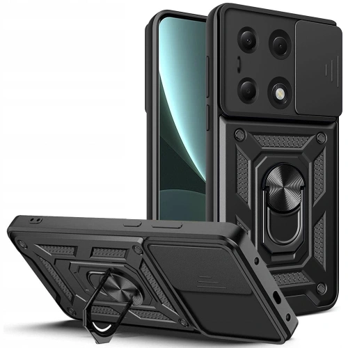 Kup Etui Tech-Protect CamShield Pro Xiaomi Redmi Note 13 Pro 4G / Poco M6 Pro 4G Fekete - THP2698 - {ean13} - Sklep Home Screen
