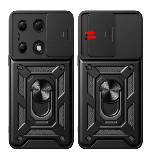 Kup Etui Tech-Protect CamShield Pro Xiaomi Redmi Note 13 Pro 4G / Poco M6 Pro 4G Fekete - THP2698 - {ean13} - Sklep Home Screen