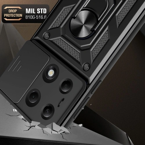 Kup Etui Tech-Protect CamShield Pro Xiaomi Redmi Note 13 Pro 4G / Poco M6 Pro 4G Fekete - THP2698 - {ean13} - Sklep Home Screen