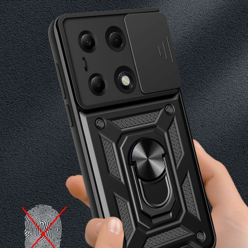 Buy Tech-Protect CamShield Pro Xiaomi Redmi Note 13 Pro 4G / LTE / 14S / Poco M6 Pro 4G Black - THP2698 - {ean13} - Home Screen Store Europe