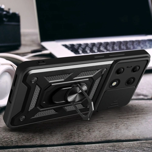 Kup Etui Tech-Protect CamShield Pro Xiaomi Redmi Note 13 Pro 4G / Poco M6 Pro 4G černá - THP2698 - {ean13} - Sklep Home Screen