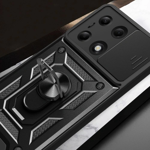 Kup Etui Tech-Protect CamShield Pro Xiaomi Redmi Note 13 Pro 4G / Poco M6 Pro 4G černá - THP2698 - {ean13} - Sklep Home Screen