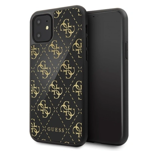 Kup Etui Guess GUHCN614GGPBK Apple iPhone 11 černé/black hard case 4G Double Layer Glitter - GUE194BLK - {ean13} - Sklep Home Screen