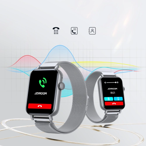 Kup Smartwatch Joyroom JR-FT5 IP68 Bluetooth 5.3 argintiu - JYR981 - {ean13} - Sklep Home Screen