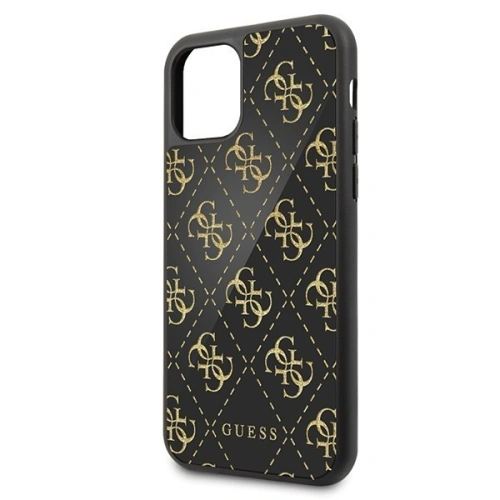 Kup Etui Guess GUHCN614GGPBK Apple iPhone 11 černé/black hard case 4G Double Layer Glitter - GUE194BLK - {ean13} - Sklep Home Screen