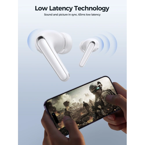 Kup Bezdrátová sluchátka do uší TWS Joyroom Funpods Series JR-FB3 Bluetooth 5.3 bílé - JYR983 - {ean13} - Sklep Home Screen
