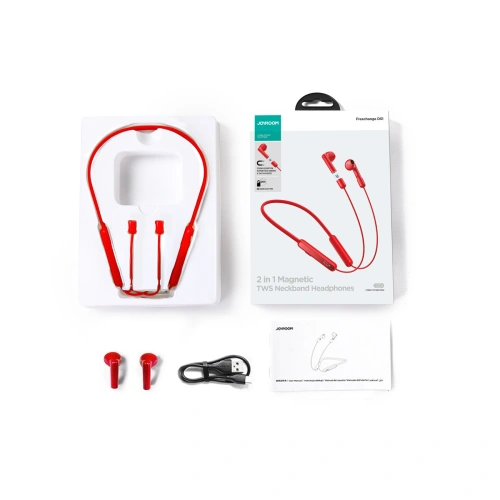 Kup Kabellose In-Ear-Kopfhörer Joyroom JR-DS1 Bluetooth 5.3 rot - JYR984 - {ean13} - Sklep Home Screen