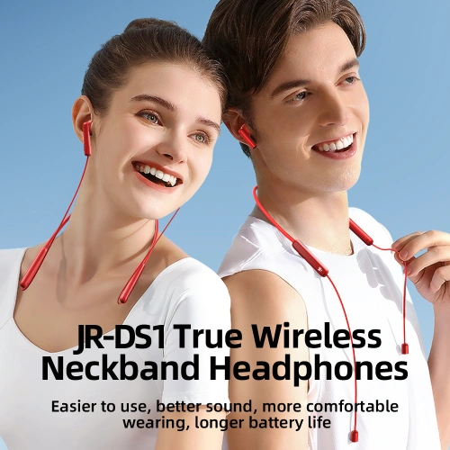 Kup Bezdrátová sluchátka do uší Joyroom JR-DS1 Bluetooth 5.3 červená - JYR984 - {ean13} - Sklep Home Screen