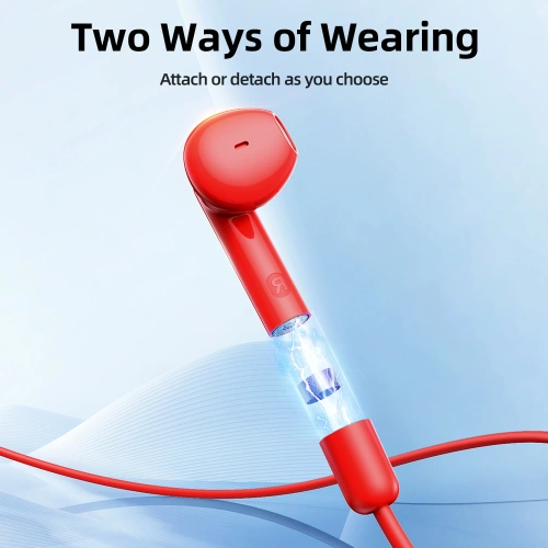 Kup Kabellose In-Ear-Kopfhörer Joyroom JR-DS1 Bluetooth 5.3 rot - JYR984 - {ean13} - Sklep Home Screen