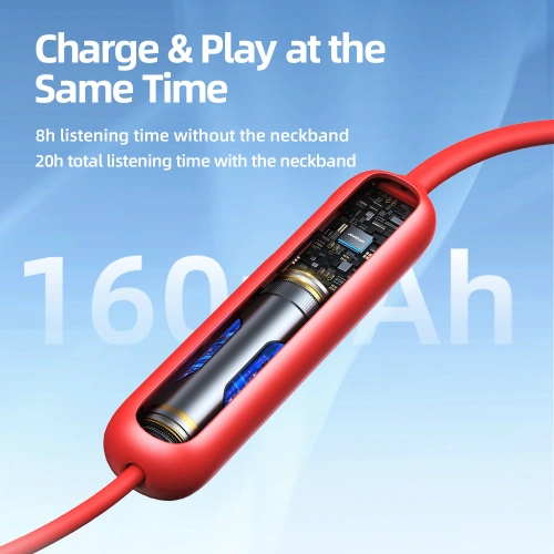 Kup Kabellose In-Ear-Kopfhörer Joyroom JR-DS1 Bluetooth 5.3 rot - JYR984 - {ean13} - Sklep Home Screen