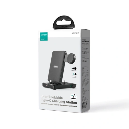 Buy Joyroom 4-in-1 Charging Station JR-WQS01 black - JYR985 - {ean13} - Home Screen Store Europe